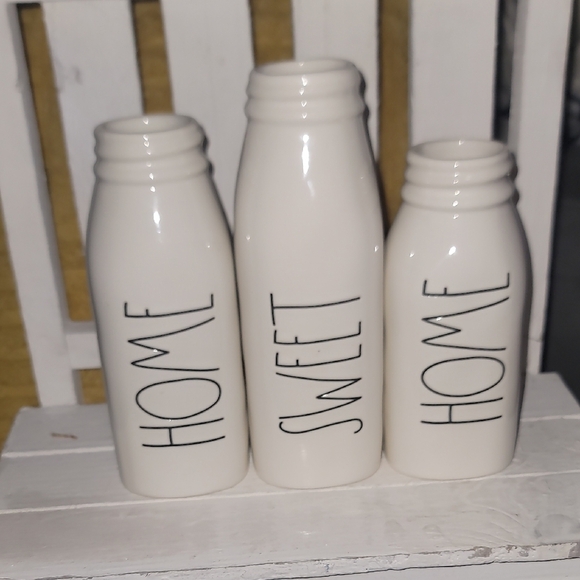 Rae Dunn Home Sweet Home Vase Trio - Picture 1 of 2
